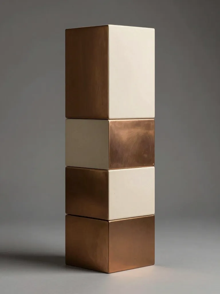 Studio object study with photometric depth shading